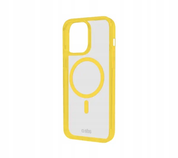 SBS Mag Frame TEMAGCOLIP1667PY do iPhone 16 Pro Max Żółty