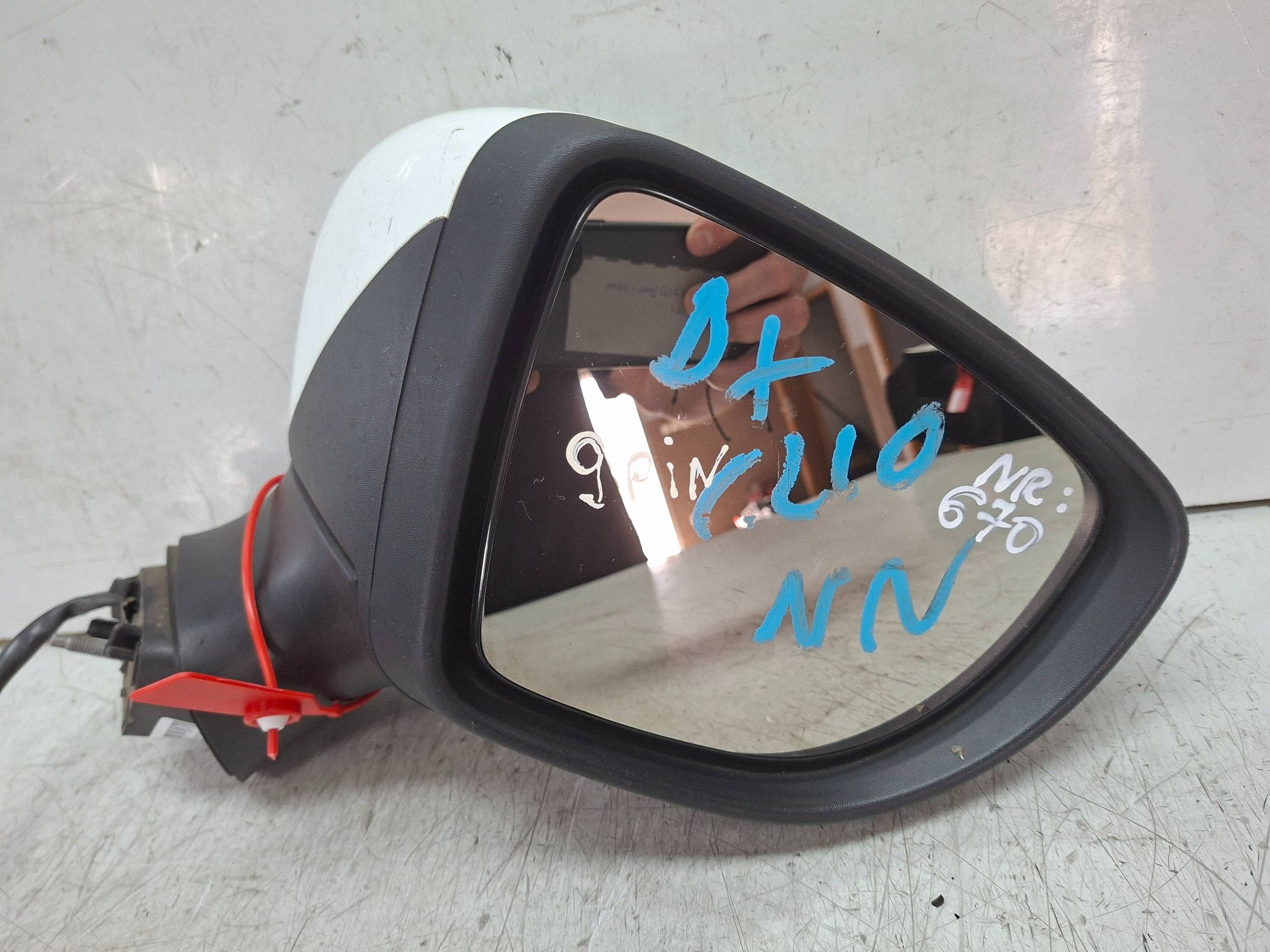 mirror right 9 vertical 963016264R RENAULT CLIO IV 2012