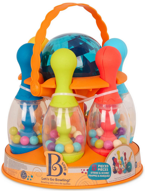 B. Toys Zestaw do gry w kręgle dla dzieci Wiek dziecka 2 lata +