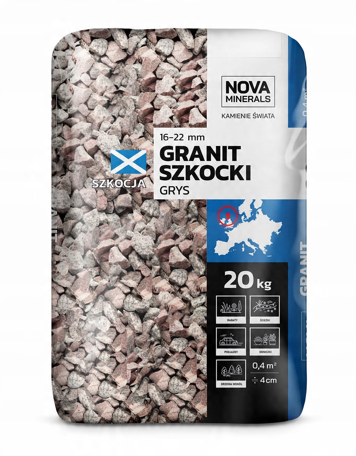 

Grys Granit Szkocki 16-22mm 20kg