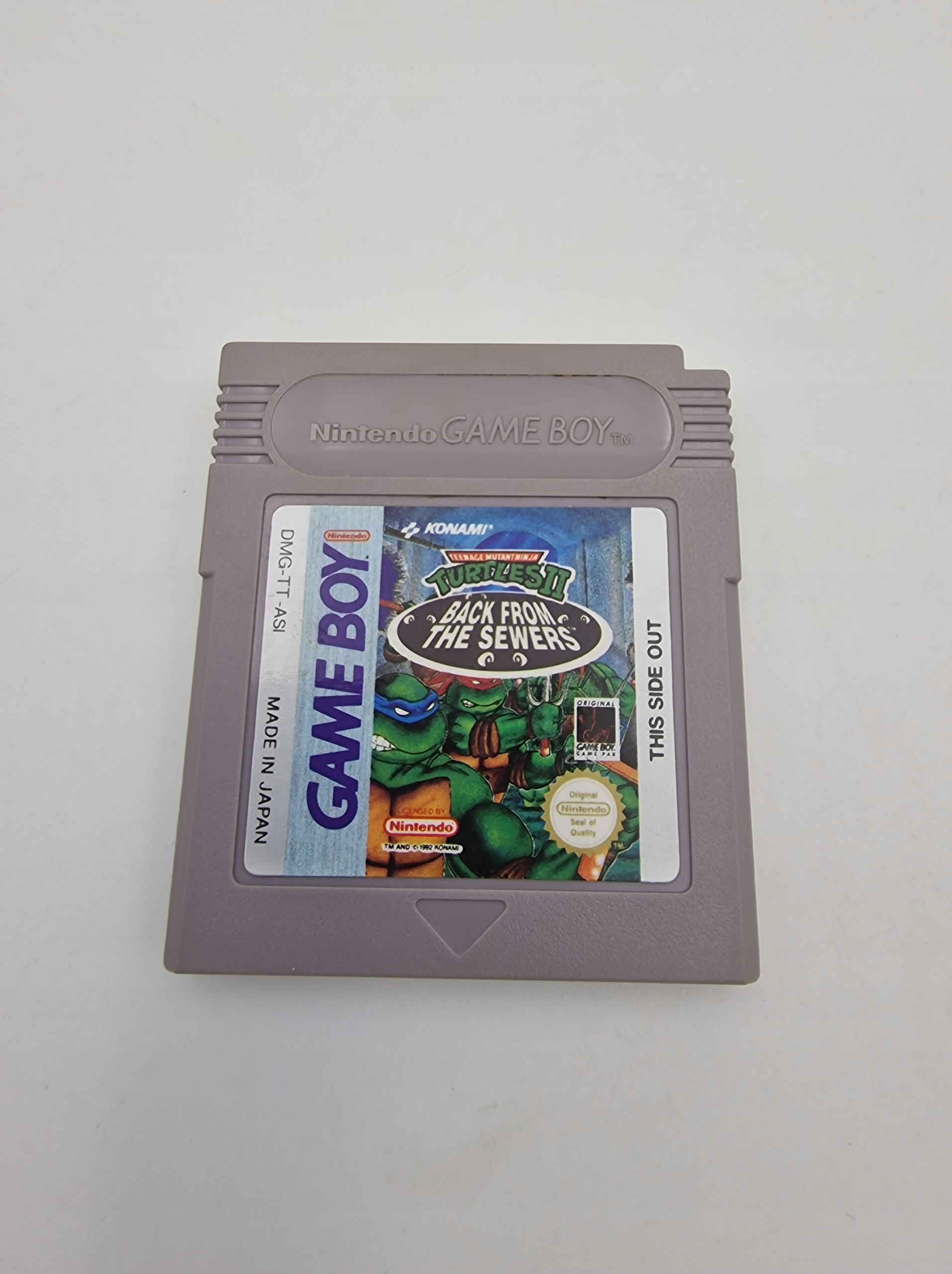 GAME BOY TURTLES II BACK FROM THE SEWERS ORYGINAŁ Producent Nintendo