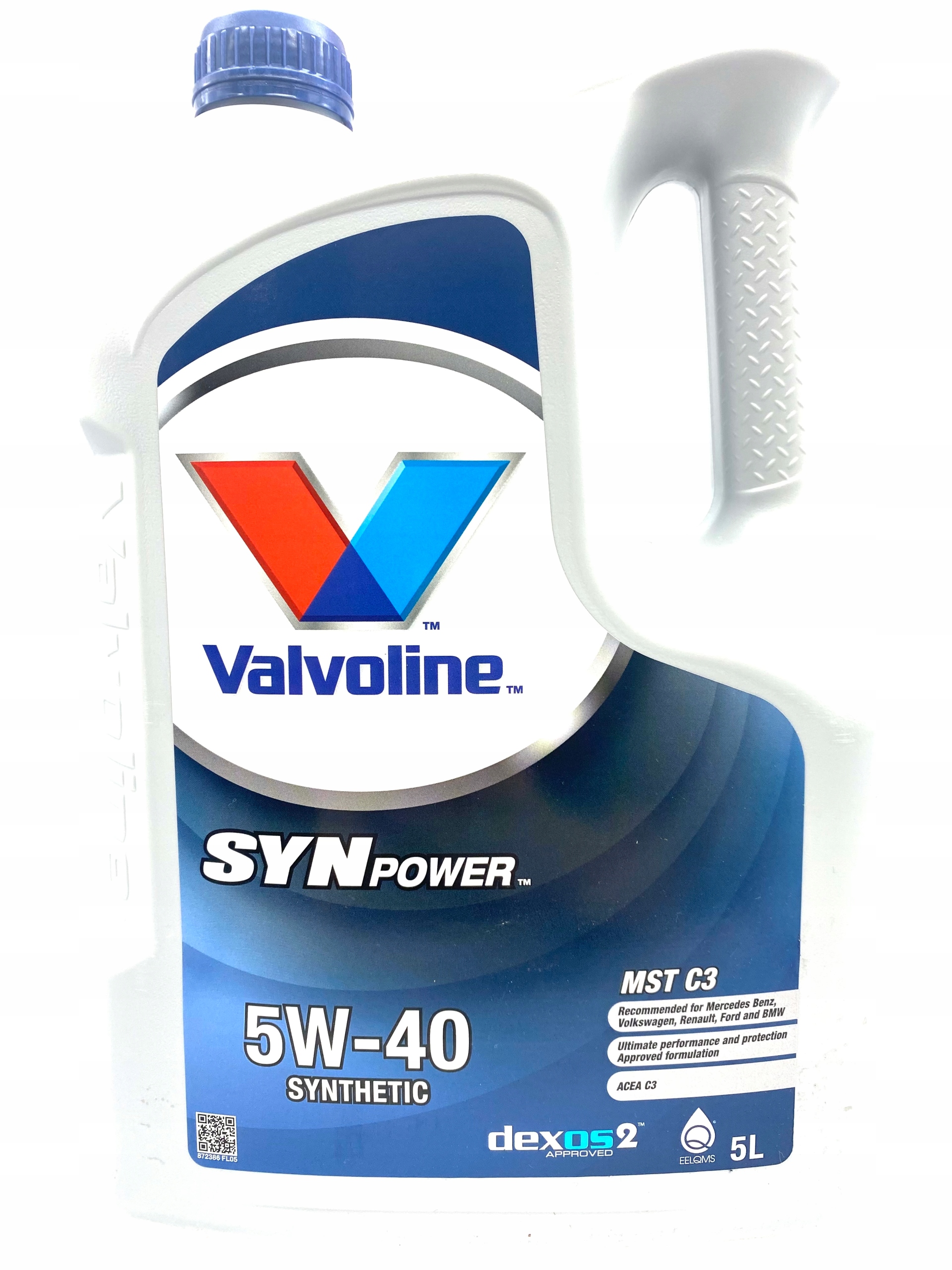 

Valvoline Synpower Mst C3 5W40 5L
