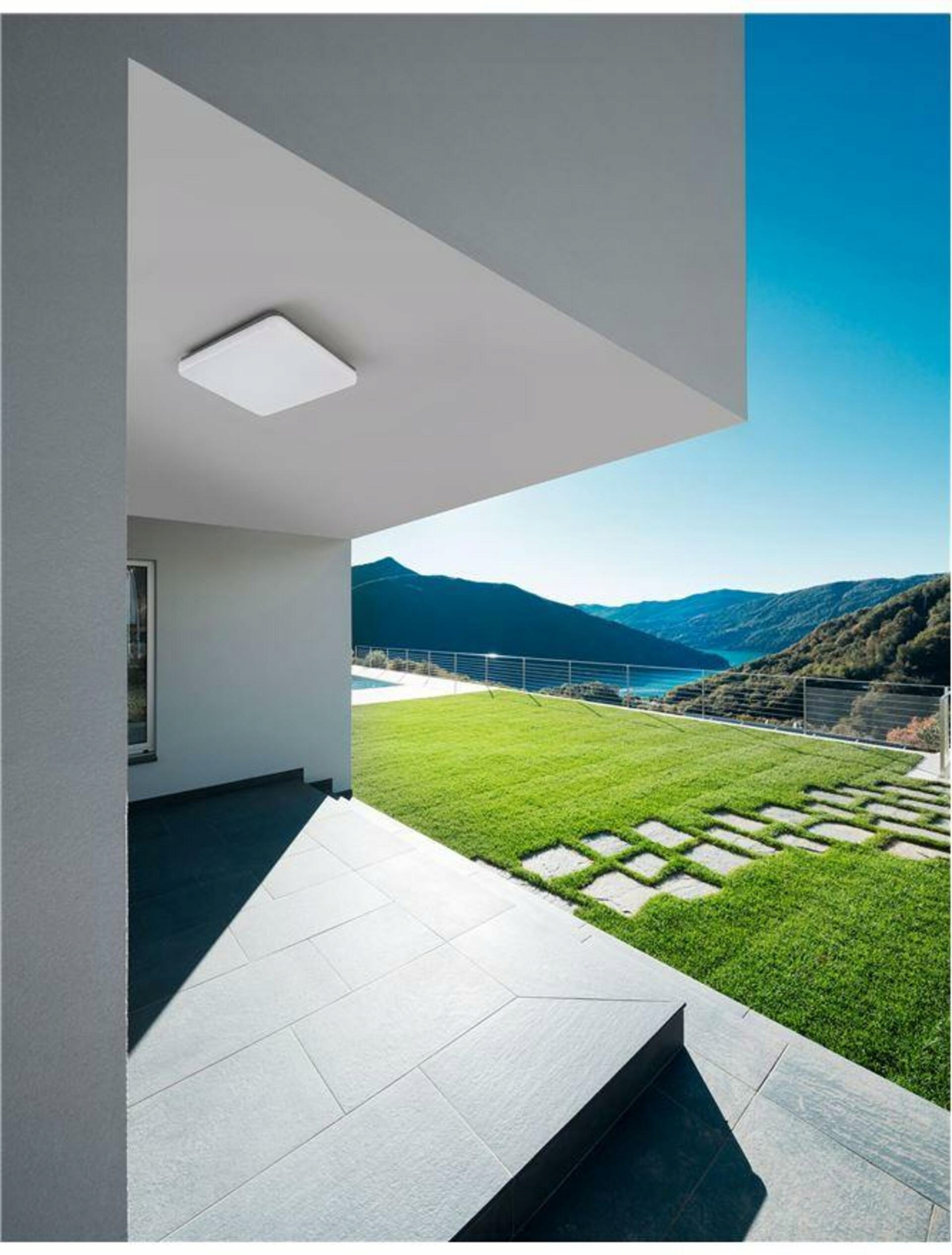 Nova Luce Venkovní hranaté stropní svítidlo Tommy Nv 9521002