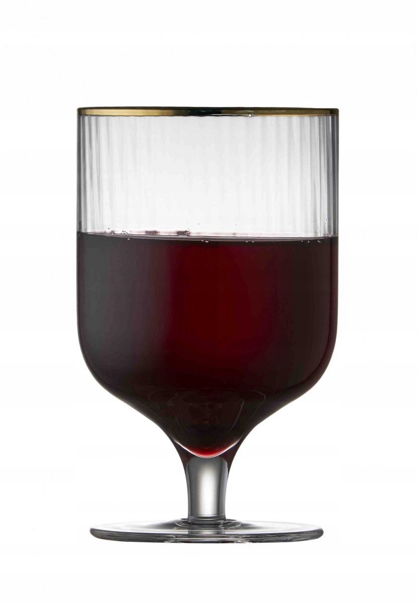 Lyngby Palermo 4 Skleničky na víno 300 ml Zlaté