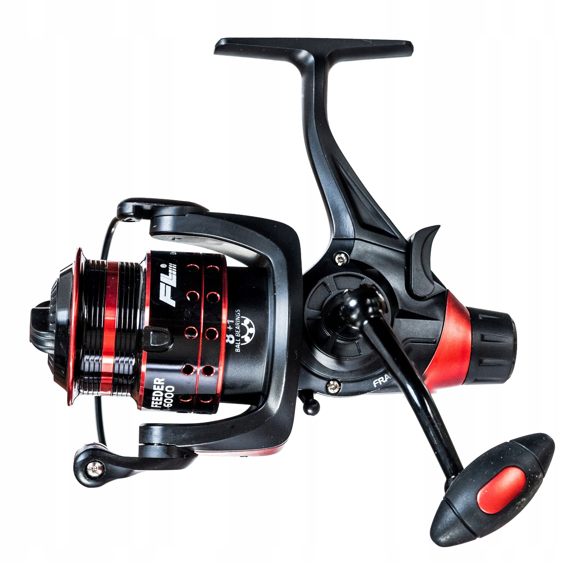 Kołowrotek Gruntowy Feeder 6000 Wolny Bieg 8+1 Bb