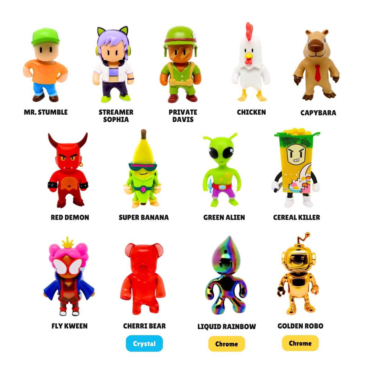 STUMBLE GUYS FLOWPACK - 1 FIGURKA 1917 A'18