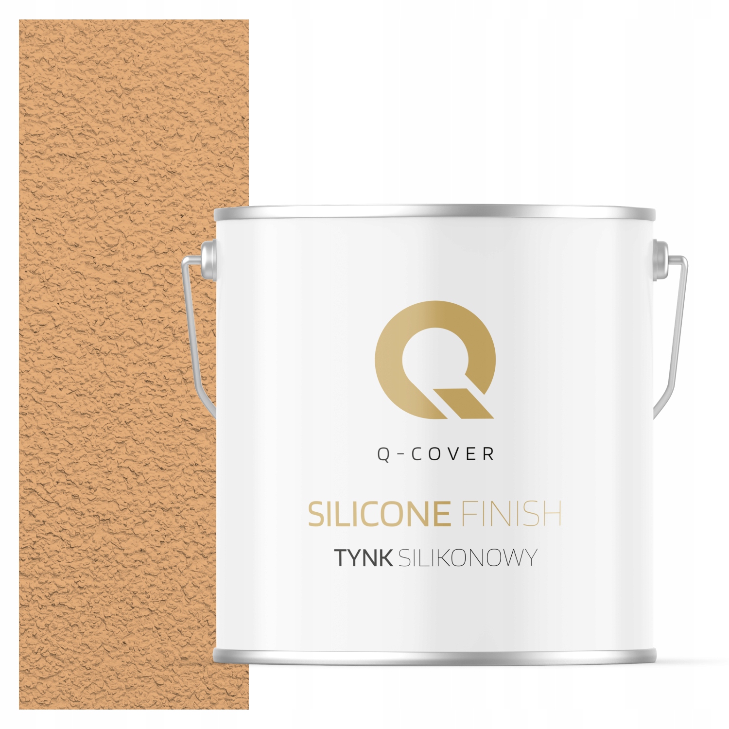 Silikonová Fasádní Omítka Broskvová F585 7KG Beránek Granulace 3.0mm