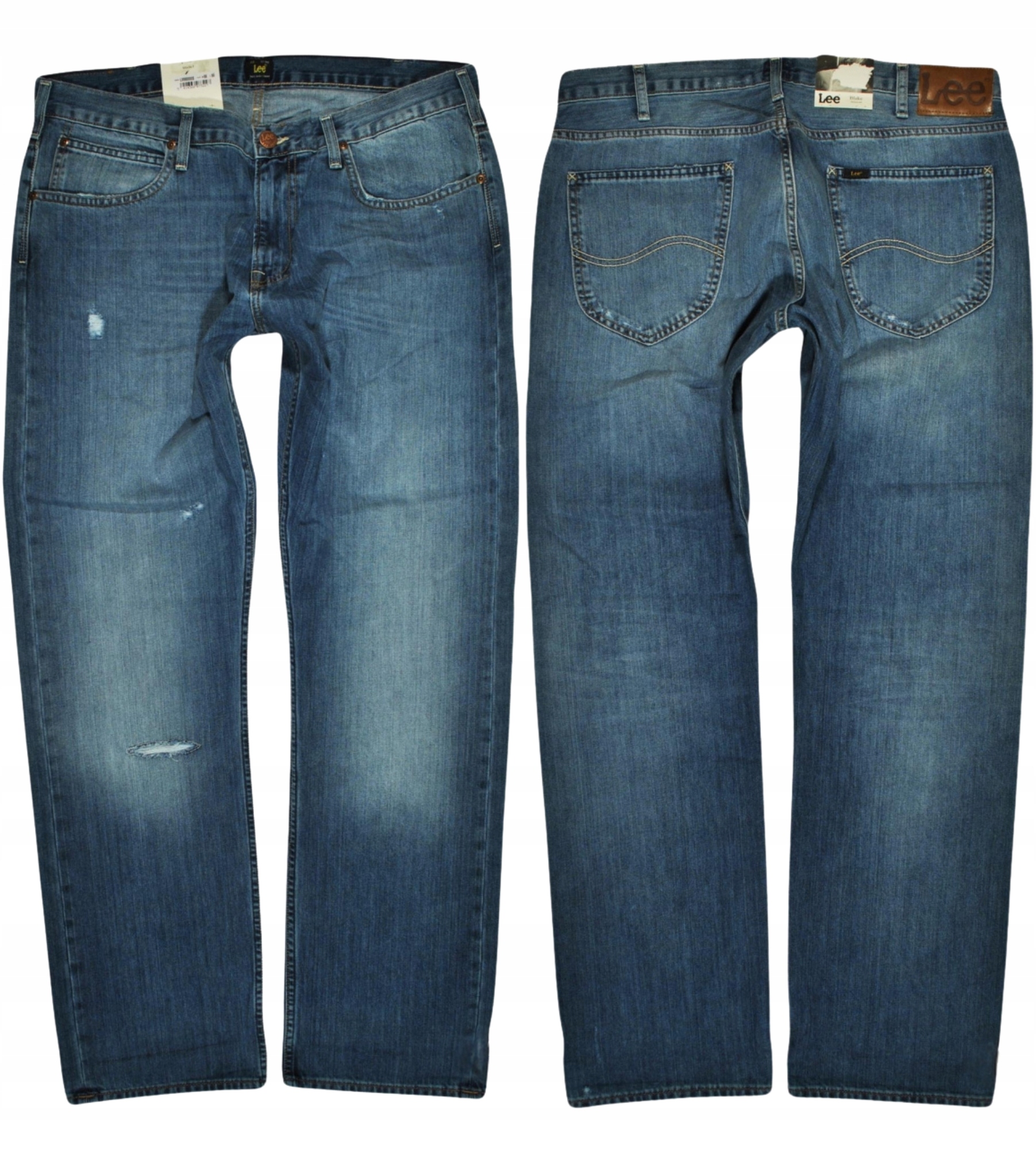 Lee kalhoty Tapered low waist Blue jeans Blake W32 L34