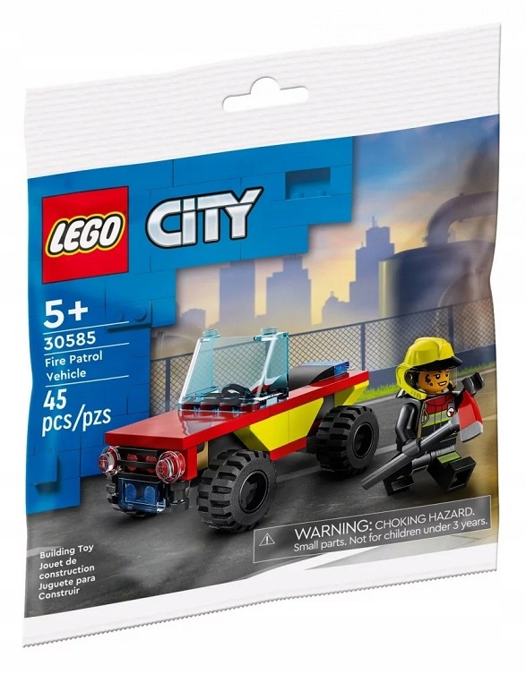 

Lego City Patrol Straży Pożarnej Polybag 30585