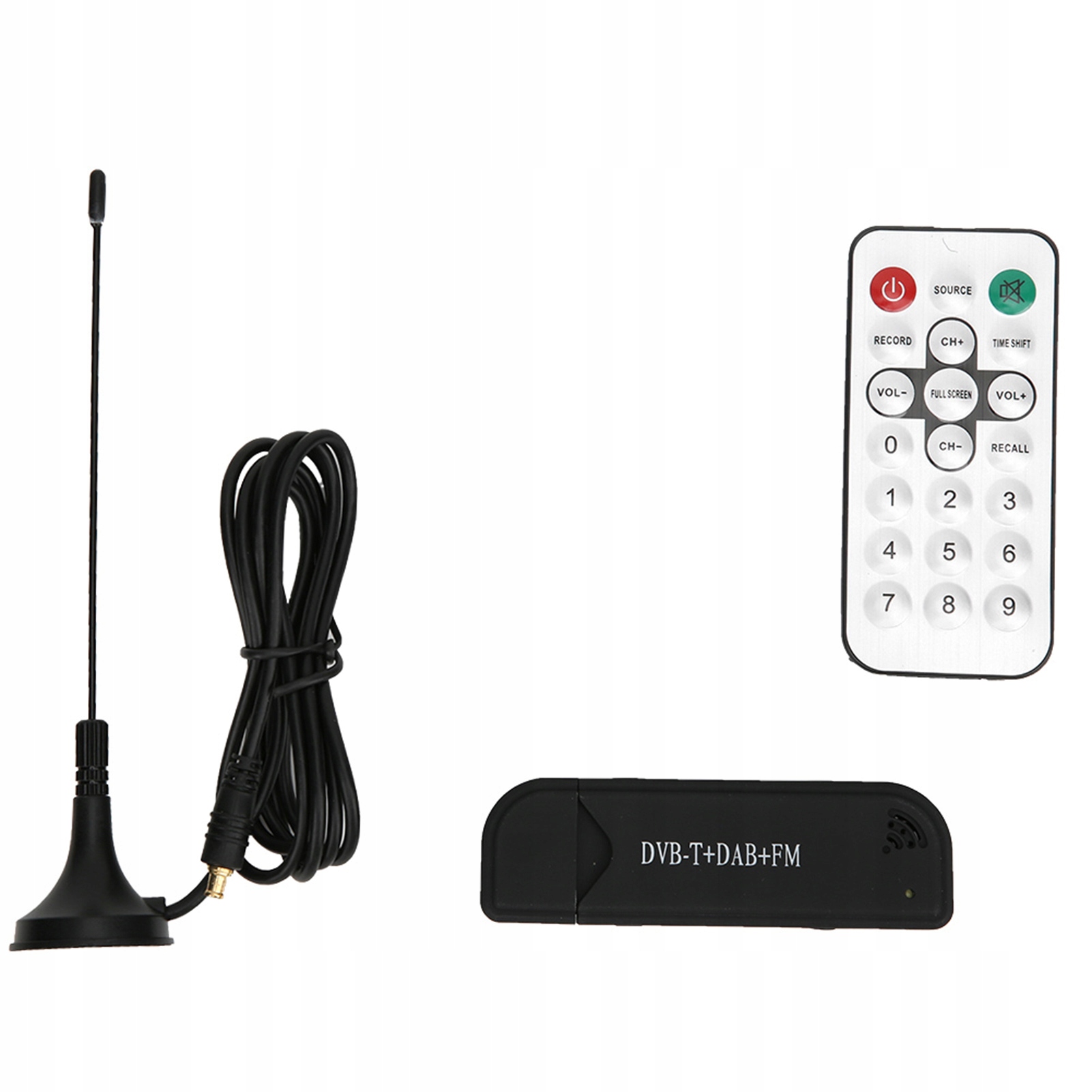 Dongle Odbiornik tuner RTL2832U USB DVB-T FM SDR