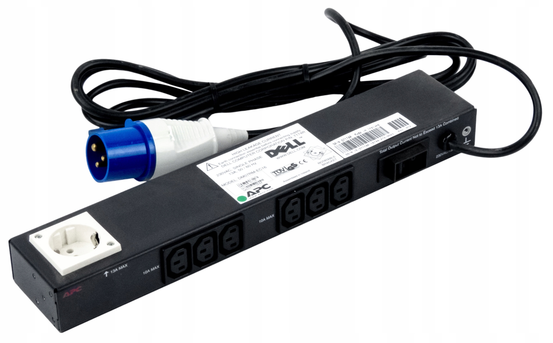 Dell 07174R DM07RM-EC16 Pdu 6-PORT 13A