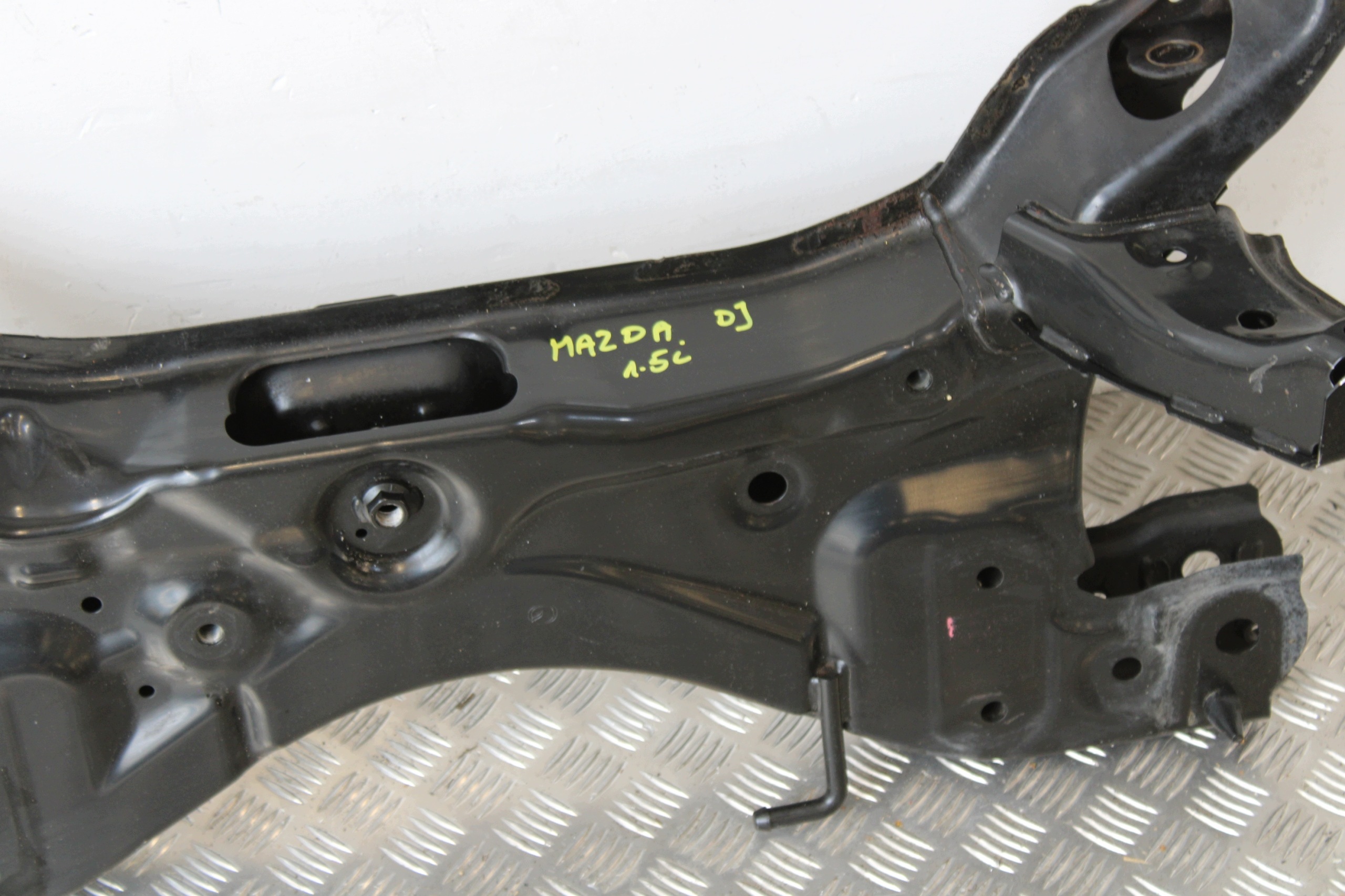 axle beam subframe axle beam front MAZDA 2 II DJ LIFT