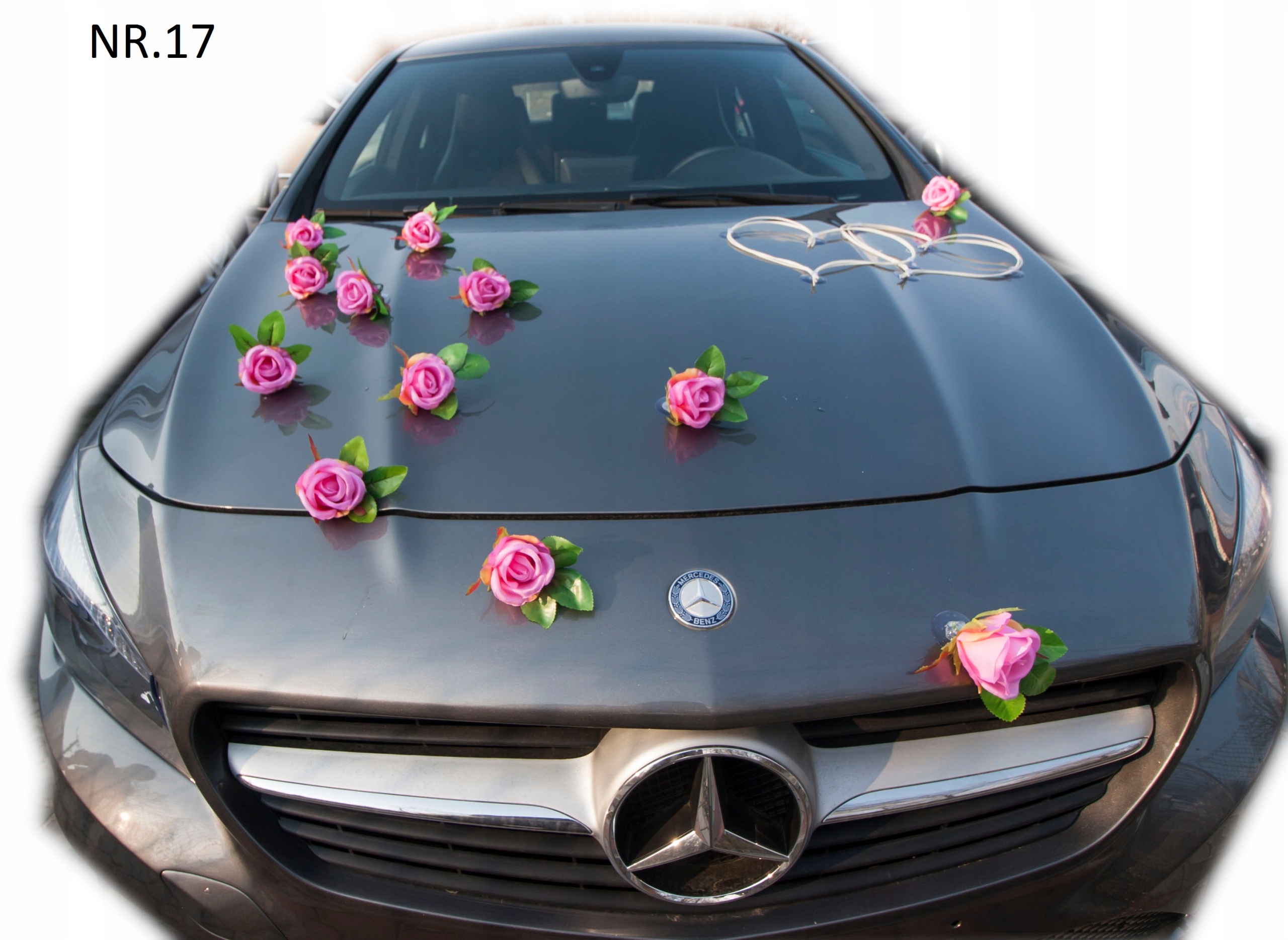 Dekorace auta na auto Růže 017