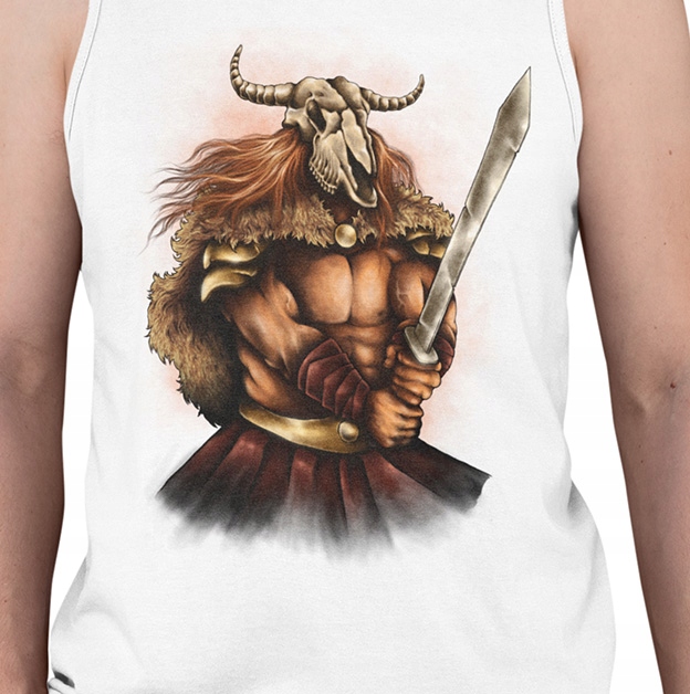 TANK TOP HORROR/ROCK BATTLE FOR HONOR Marka inna