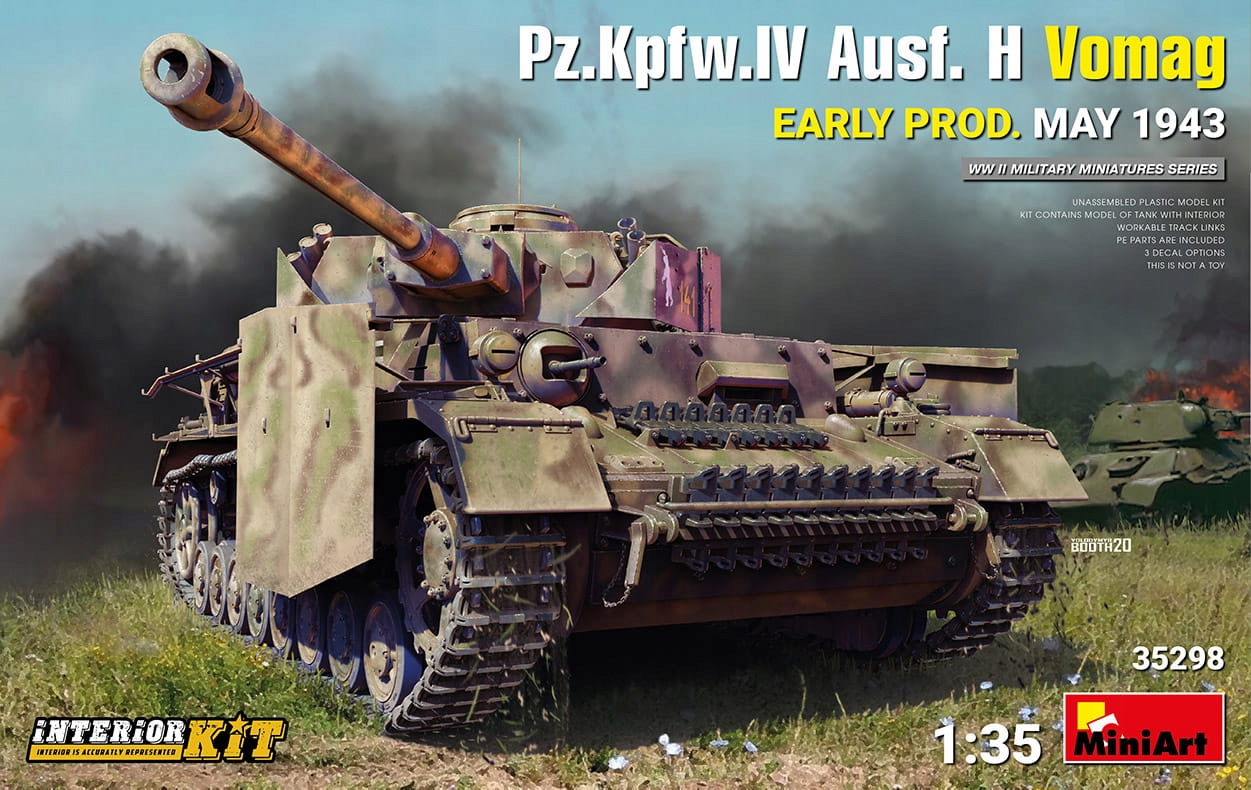 Pz.kpfw.iv Ausf. H Vomag. MiniArt Prod