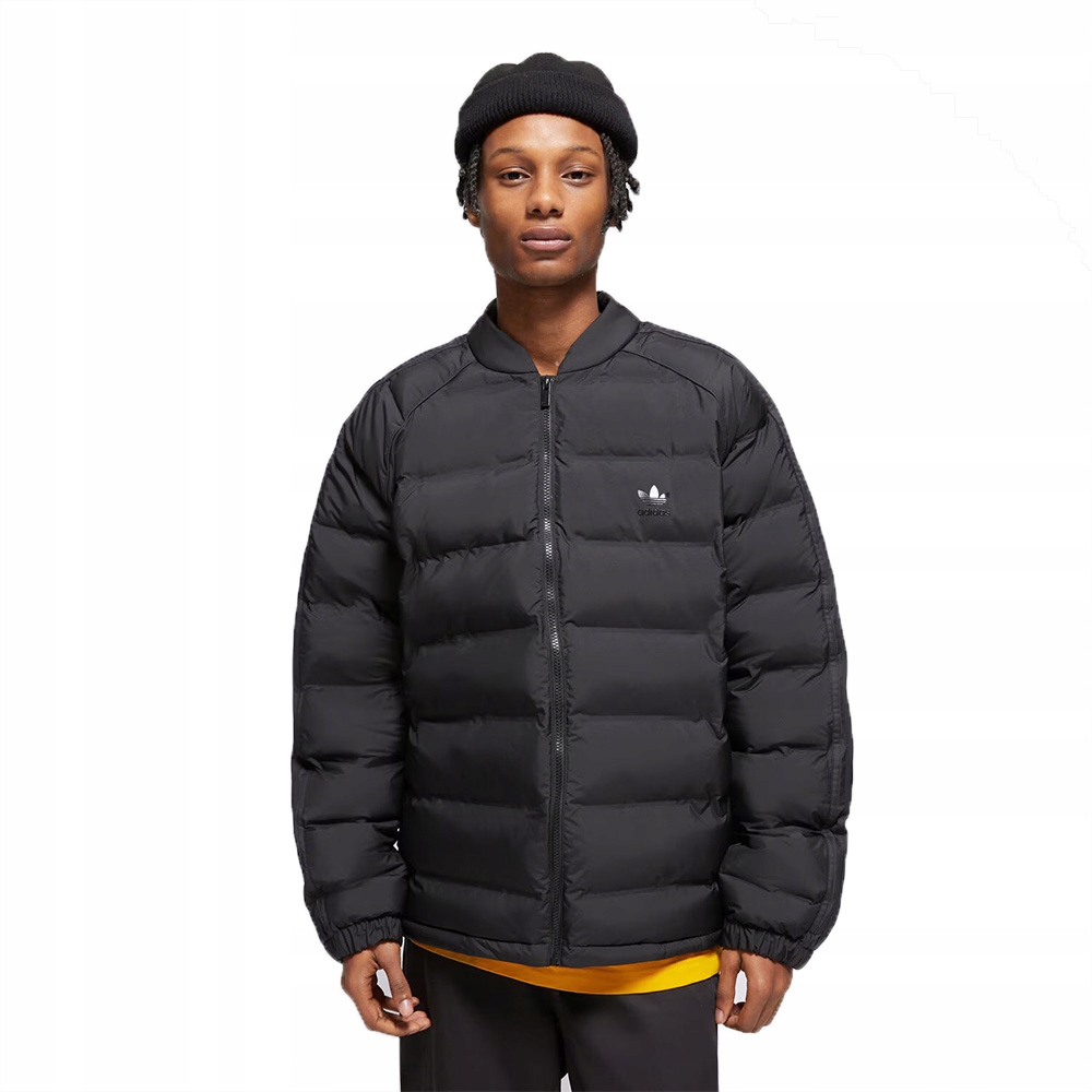Adidas zimní bunda pánská péřová bomber bez kapuce Sst Down vel M