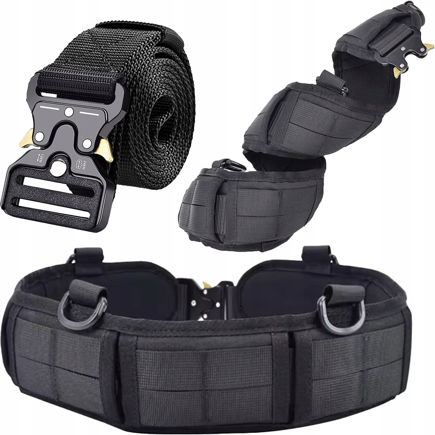 Taktický vojenský pás s rychlým odepnutím Univerzální Edc Asg Sport