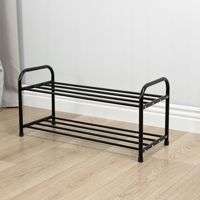 SZAFKA NA BUTY PÓŁKA REGAŁ STOJAK OBUWIE CZARNA SOLIDNA ORGANIZER STOJAK Kod producenta 1x551