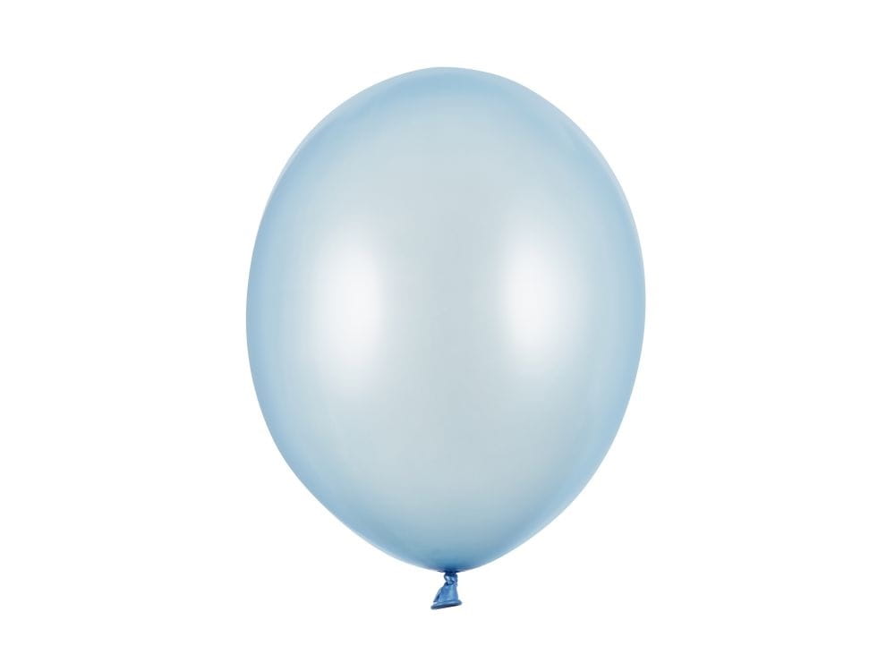 

Balony Błękitne metaliczne mocne 27cm 50szt