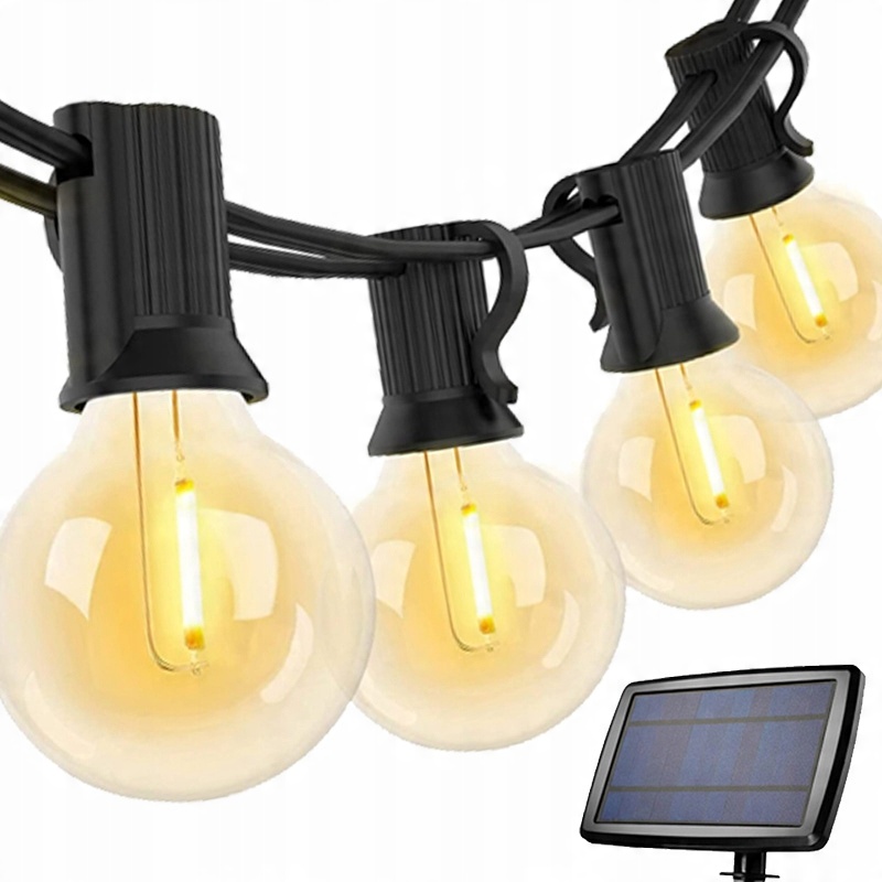 

Girlanda Solarna Ogrodowa Lampki Led Mleczne 25SZT