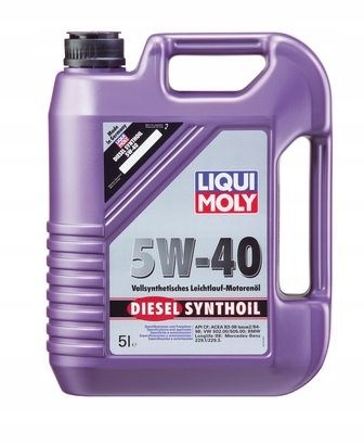 OLEJ 5W-40 DIESEL SYNTHOIL 5L