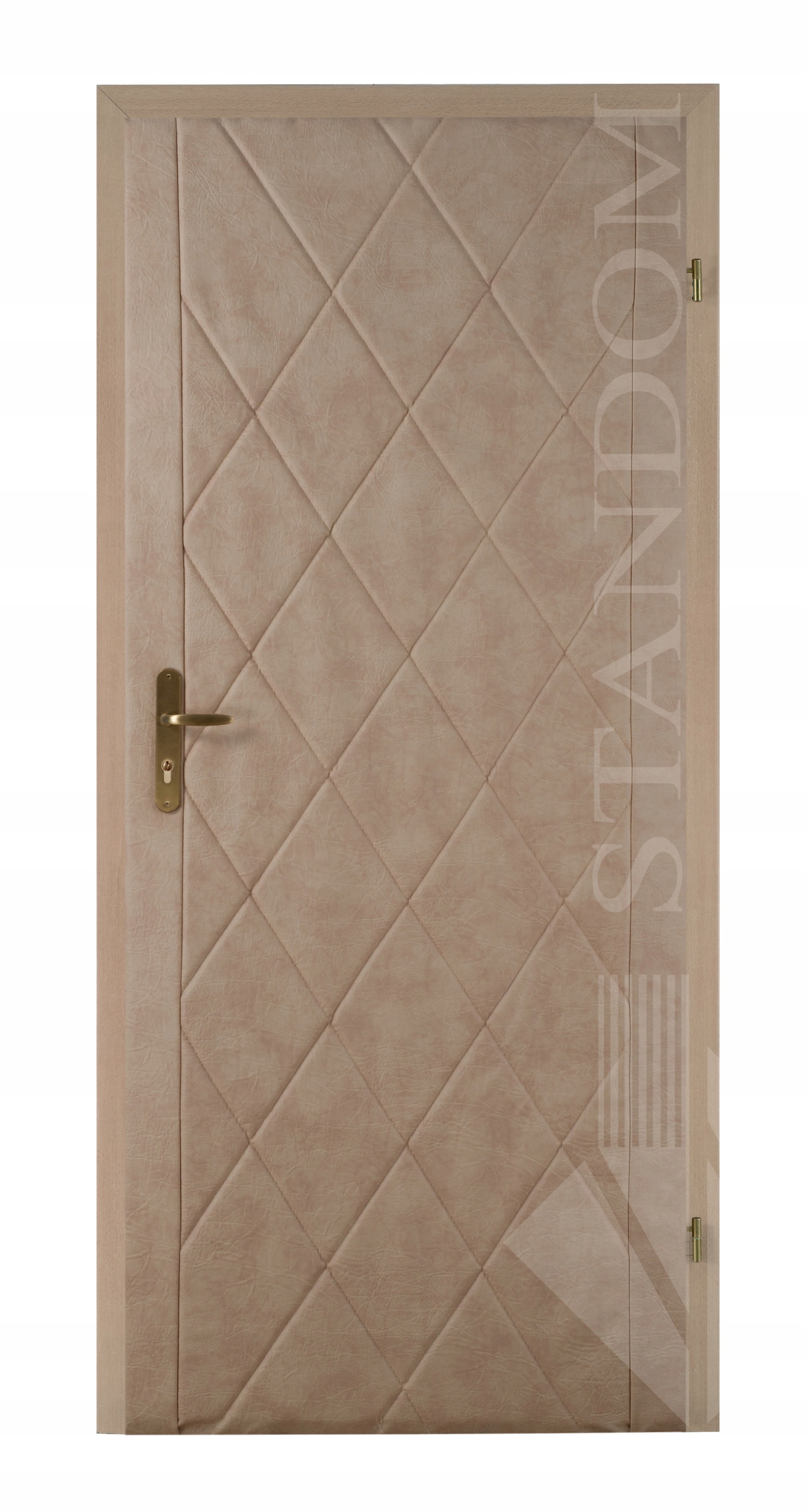 TAPICERKA DRZWIOWA OBICIE 80/90cm ROMBY - ORZECH Marka Standom