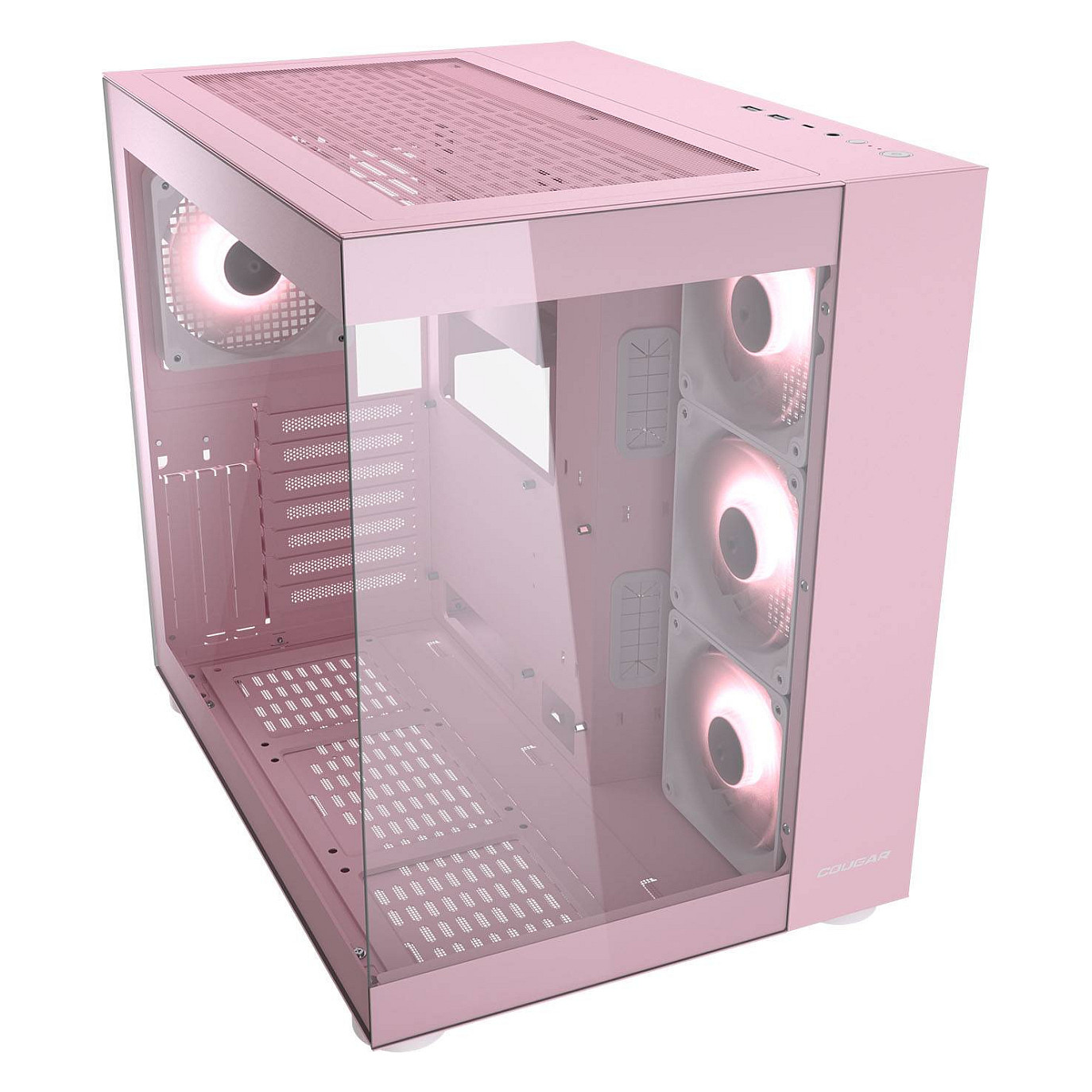 Cougar FV150 Rgb obudowa Midi Tower różowa