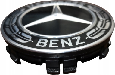 Kapsel Poklice Kryt Náboje Mercedes-benz Černý