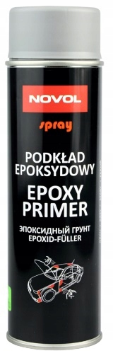 Novol Epoxy primer spray. Podkład epoksydowy Szary