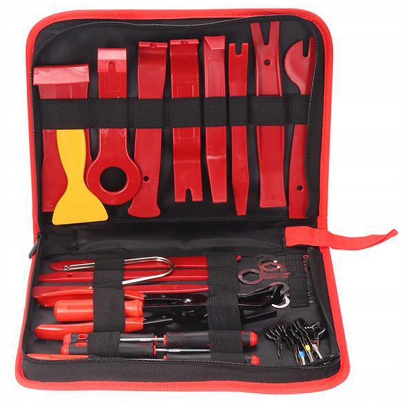 zestaw DŹWIGNI ŚCIĄGACZE do DEMONTAŻU TAPICERKI XL