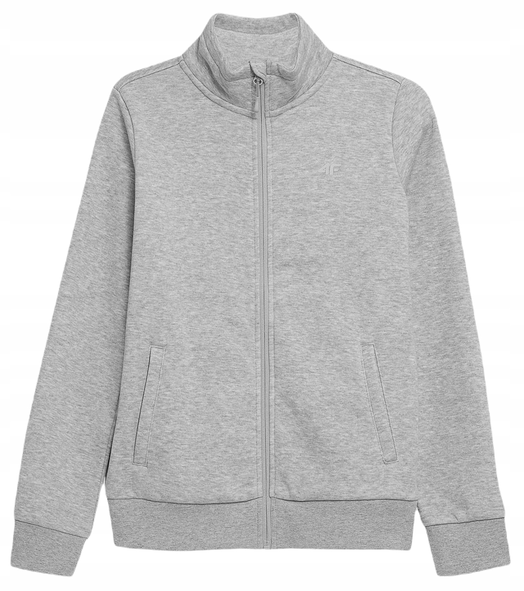 BLUZA DAMSKA 4F BEZ KAPTURA BAWEŁNIANA DRESOWA CIEPŁA OCIEPLANA XS Rozmiar XS