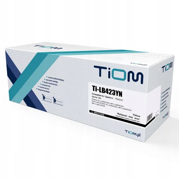 Toner Tiom do Brother TN423Y 4000 str. yellow L8410CDW L8260CDW L8360CDW