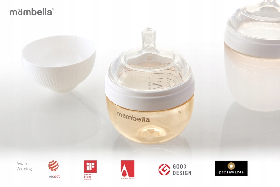 Mombella Smoczek do Butelki Breast Shape S Materiał silikon