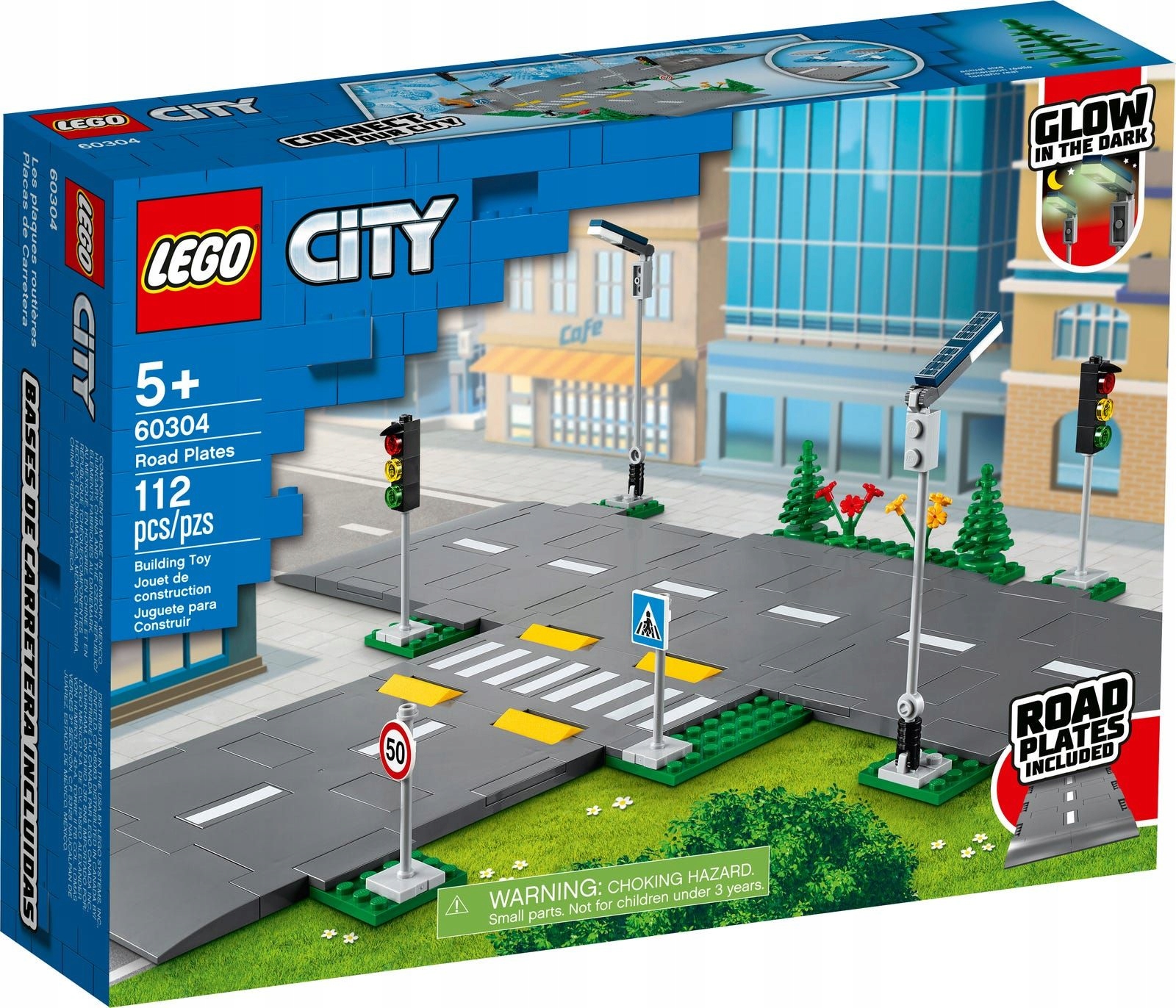 

Lego City 60304 Płyty Drogowe ulica znaki
