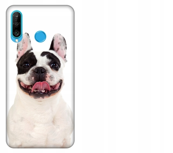 

Etui pokrowiec Huawei P30 Lite Pies buldog francus