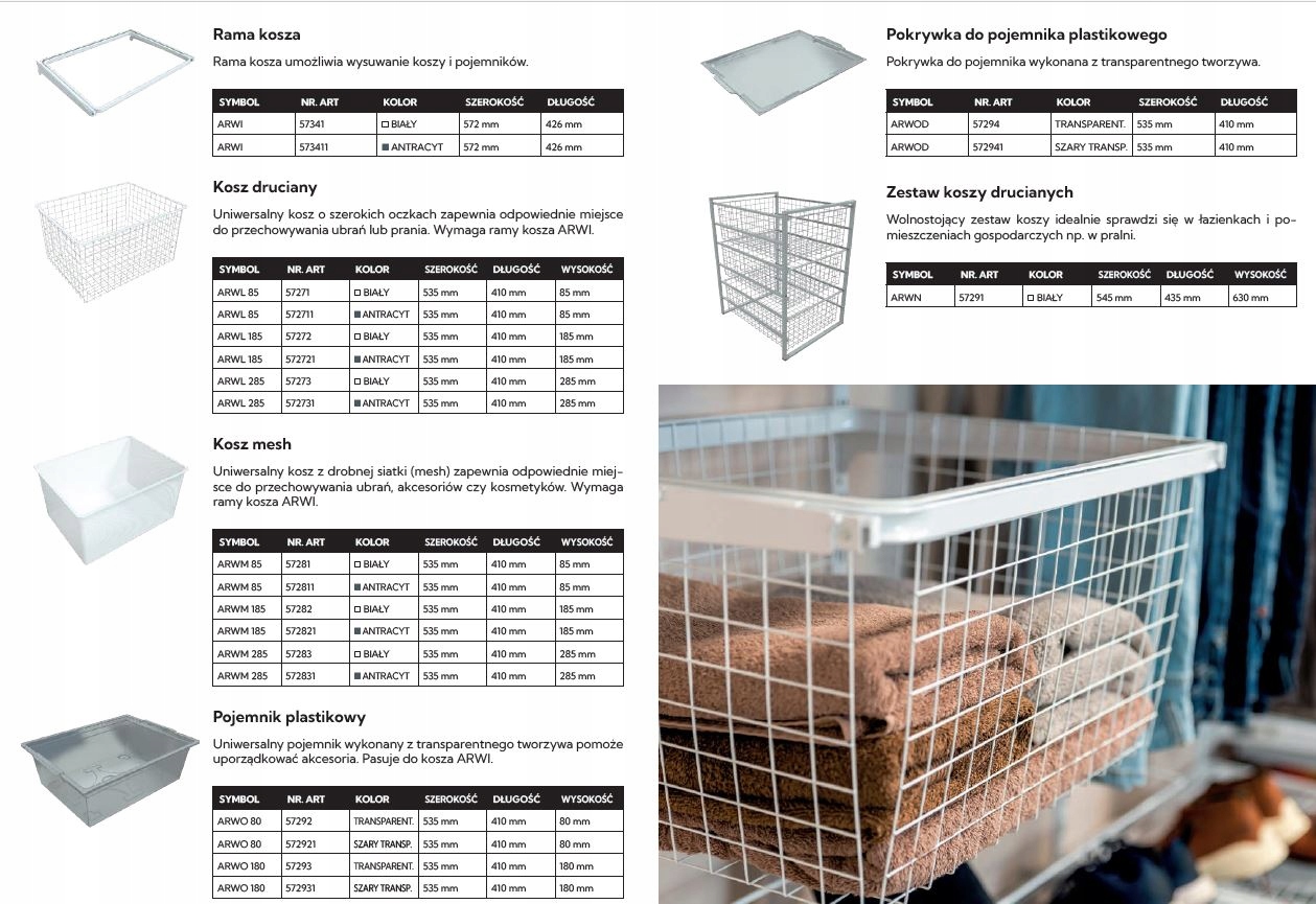 System regałowy Integri SZYNA PIONOWA MONTAŻOWA pojedyncz WLS 1000 1m BIAŁA Rodzaj mebla garderoba