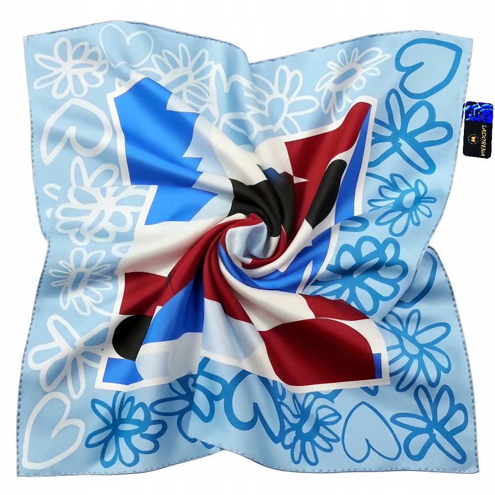 Hedvábný Šátek 100% Přírodní Hedvábí Morušová Značka Kvalita