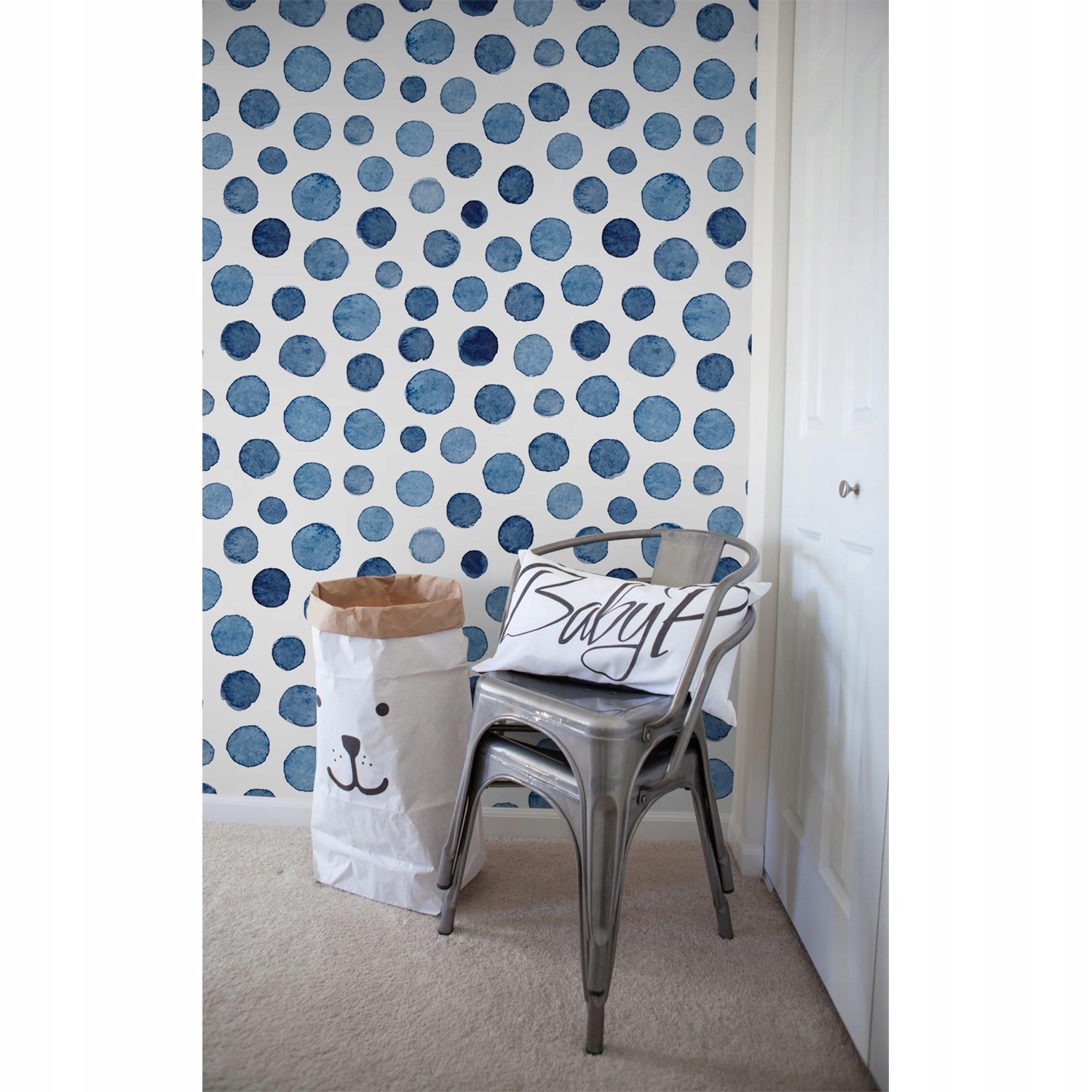 

Fototapeta na ścianę Atramentowe groszki 360x250cm