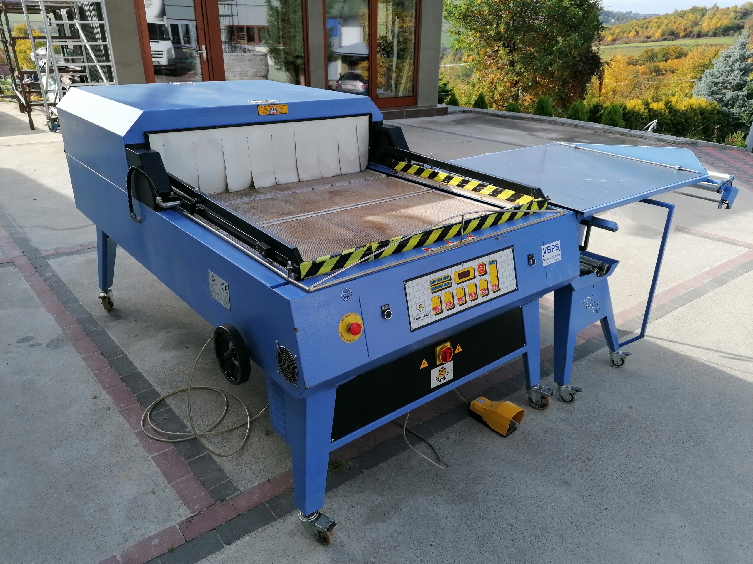 Zgrzewarka kątowa z tunelem LADY PACK 110