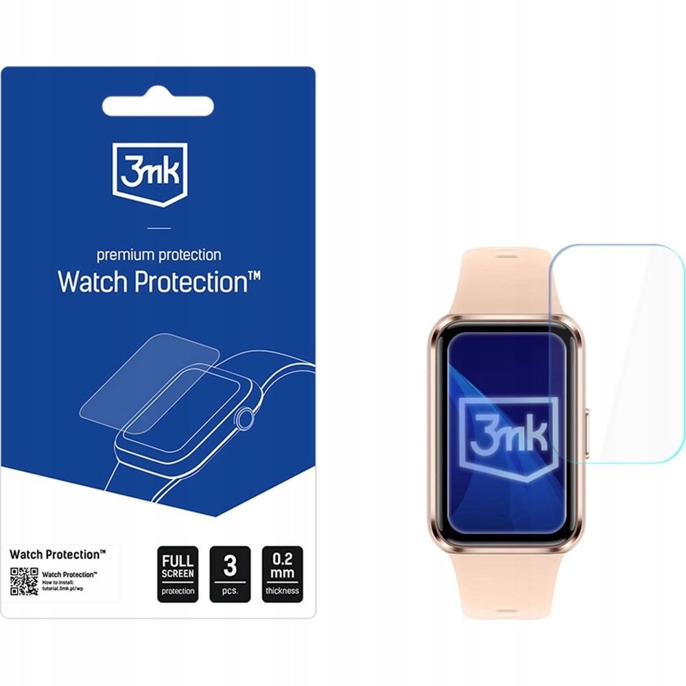 Folia ochronna na ekran smartwatcha 3mk Watch Protection Arc na Huawei 11