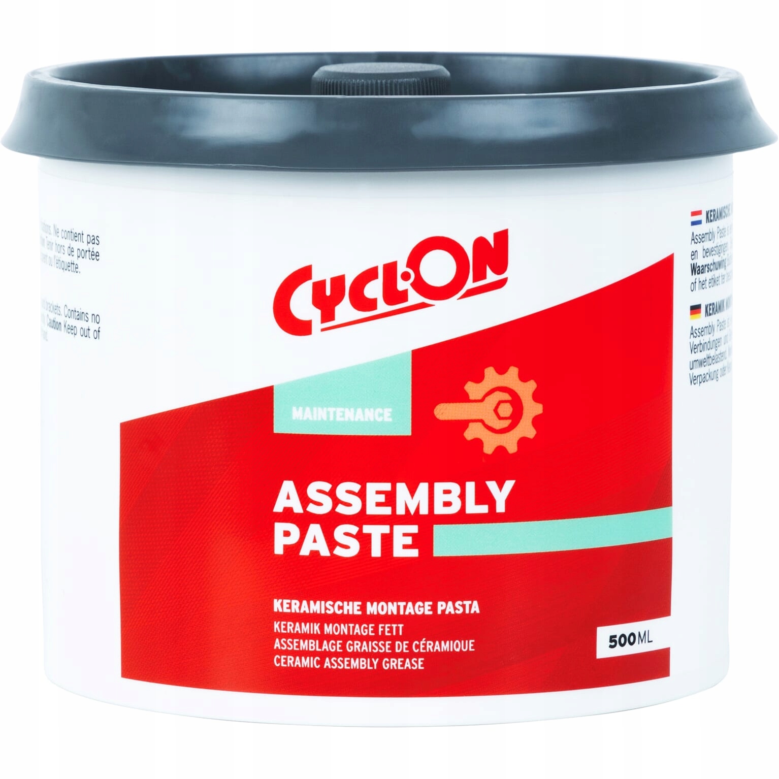 Pasta montażowa do rowera ceramiczna do gwintów śrub połączeń CyclOn 500 ml
