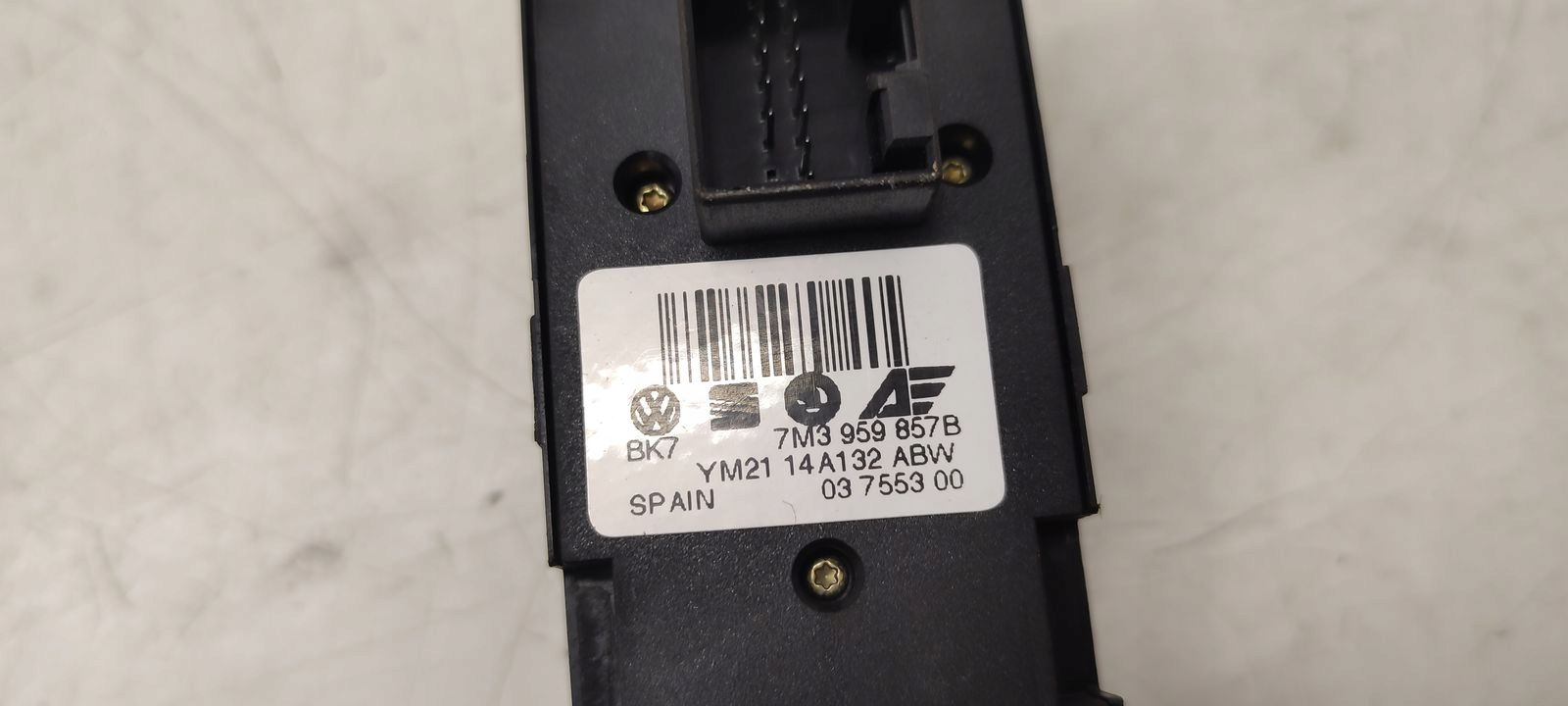 Panel Vitre Bouton VW Sharan et LIFT 1,9 TDI