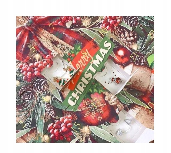 KALENDARZ ADWENTOWY BRANSOLETKA BIŻUTERIA PREZENT Marka inna