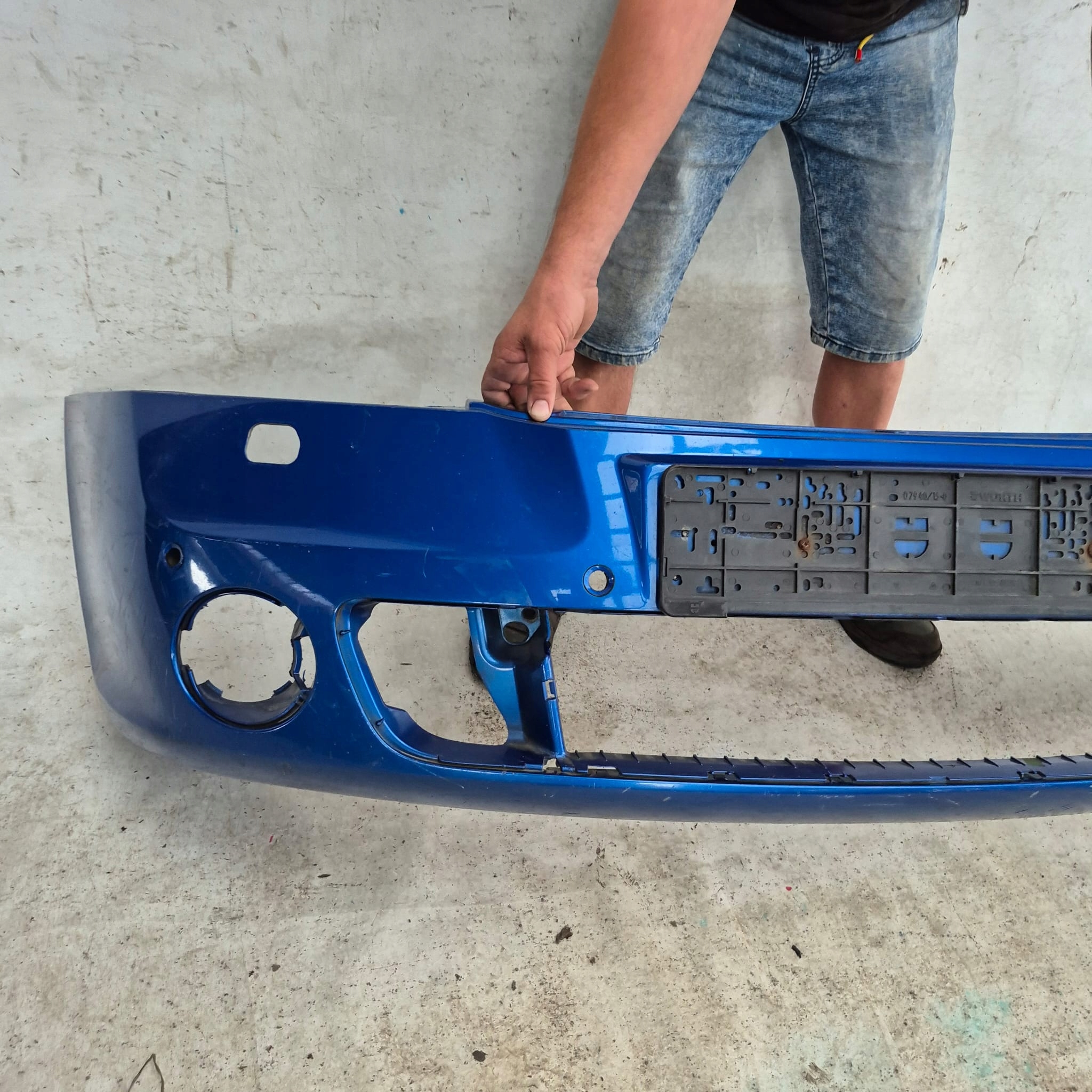 SKODA OCTAVIA II RS 04- bumper front front SPR PDC 1Z0807221D