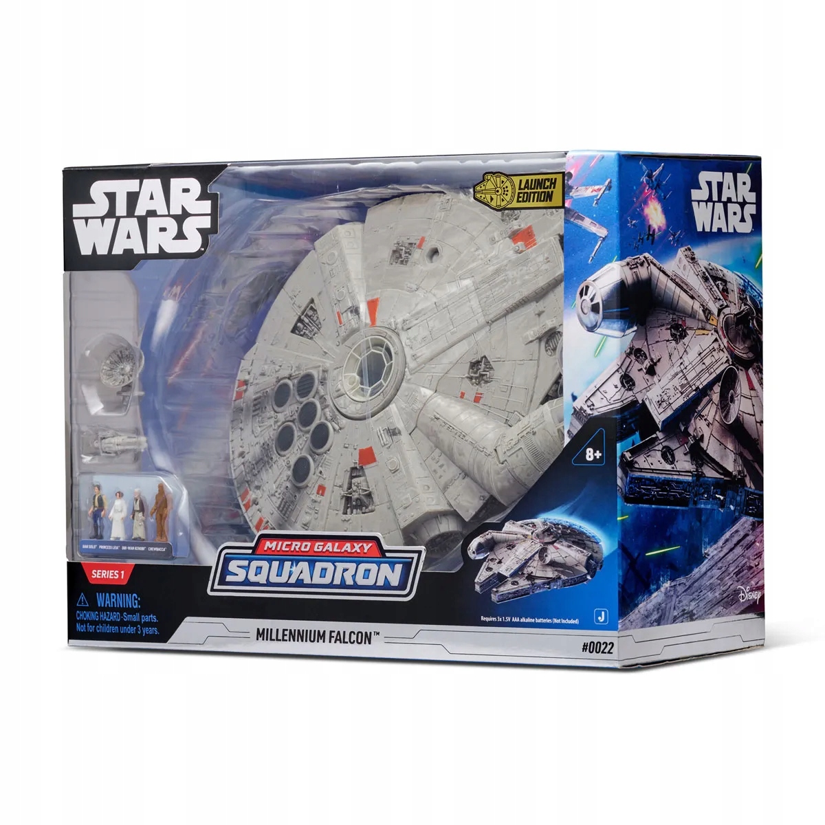 STAR WARS Millennium Falcon pojazd + 4 Figurki Marka Jazwares