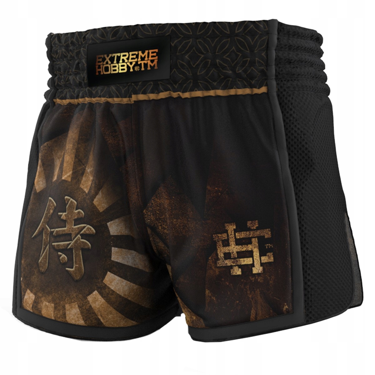 Pánské kraťasy Muay Thai pro Thajský box Extreme Hobby Bushido L