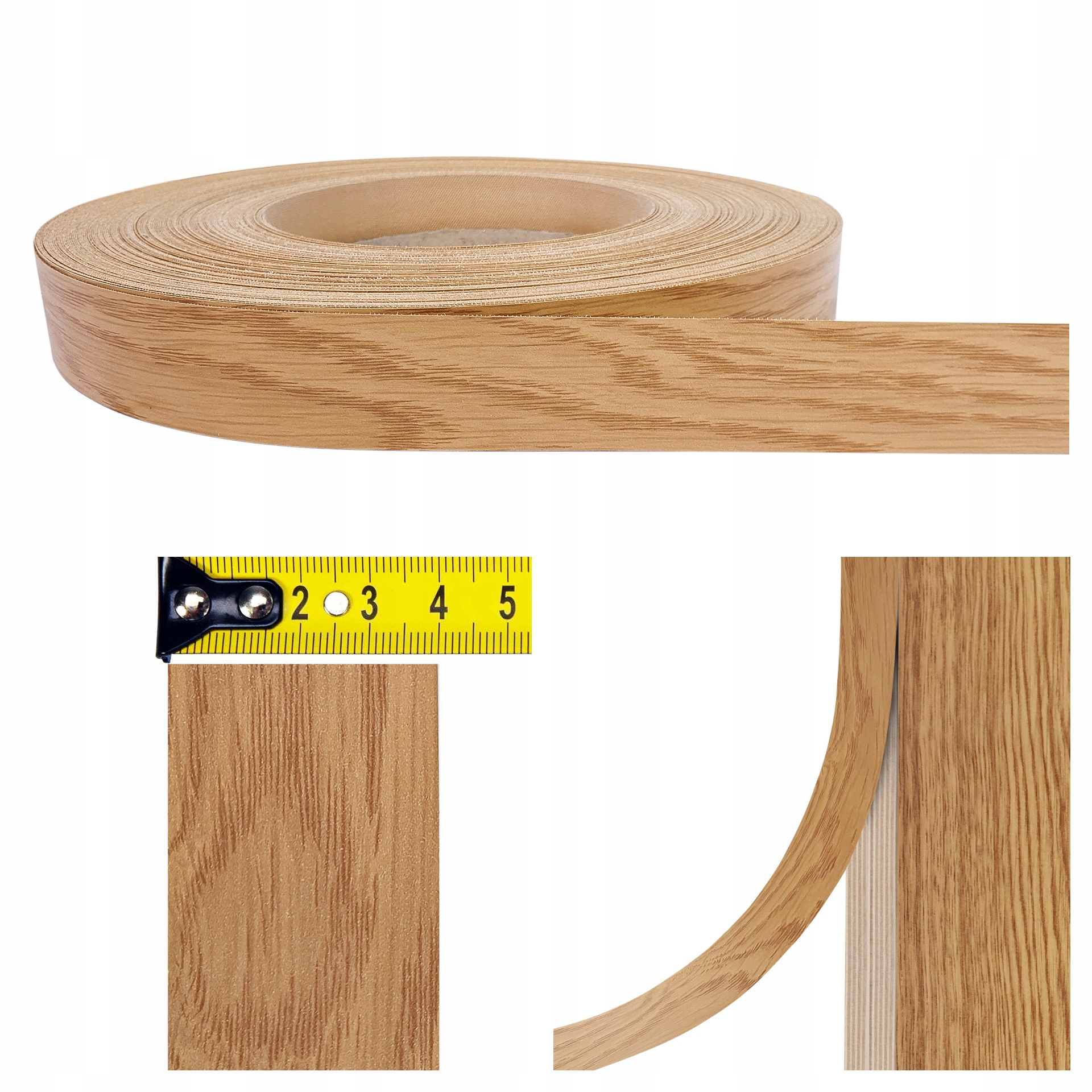 Okrajová dýha s nábytkovým lepidlem Šířka 40 mm Dýha