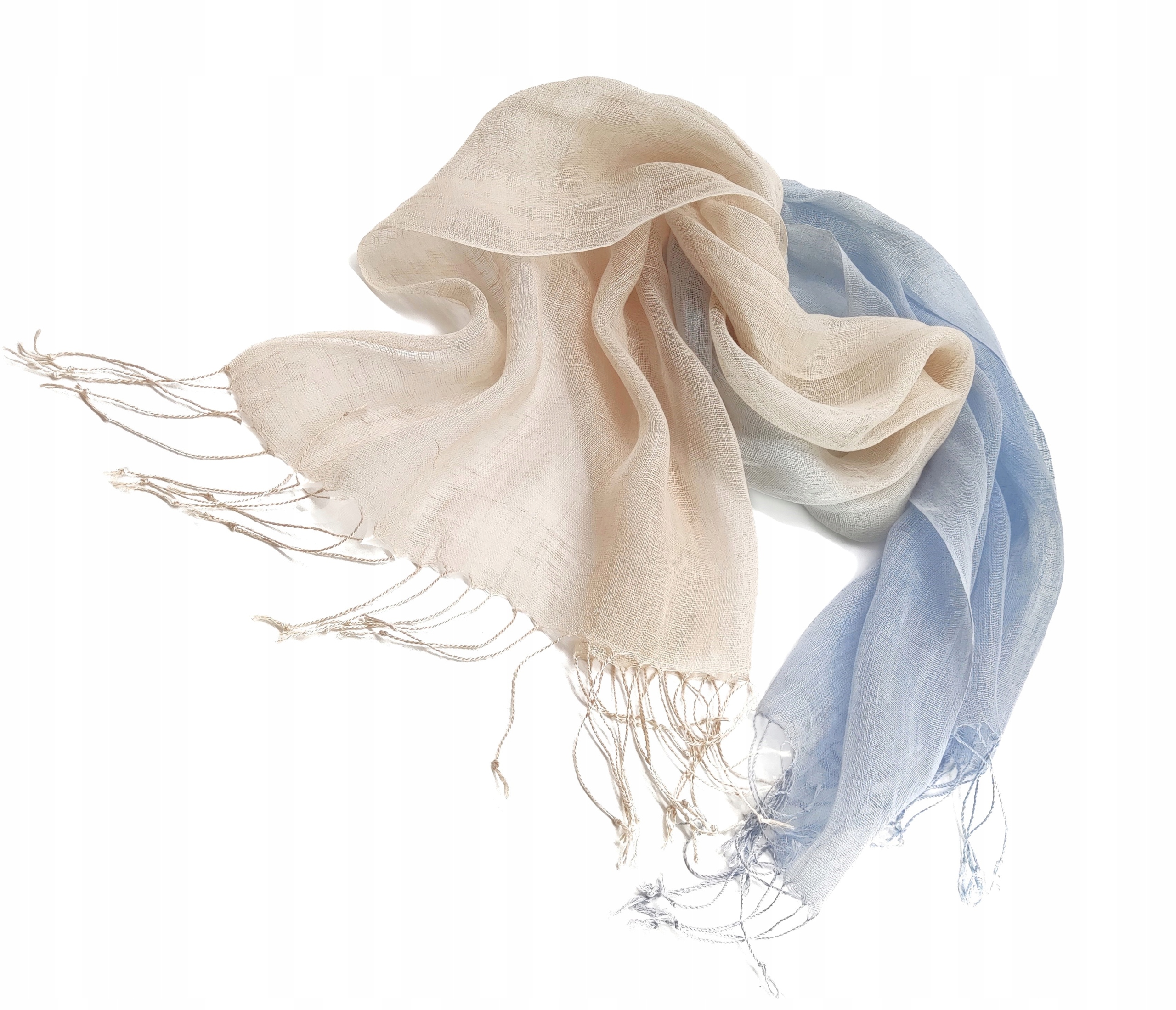 100% LEN NATUR MARKOWY SZAL CHUSTA APASZKA JAKOŚĆ Płeć kobieta