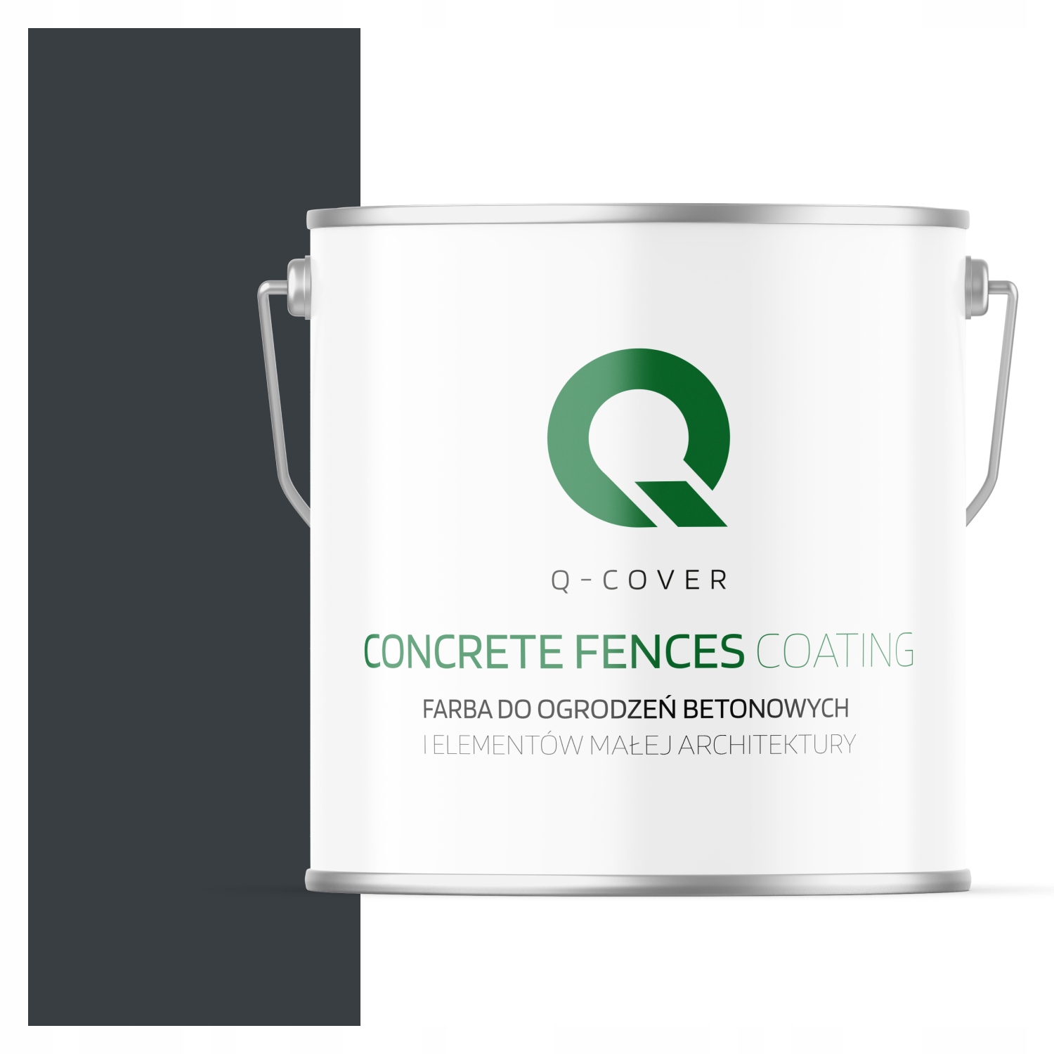 Farba Na Maľovanie Plotov Z Betónu Farba Antracit Ral 7016 5 L
