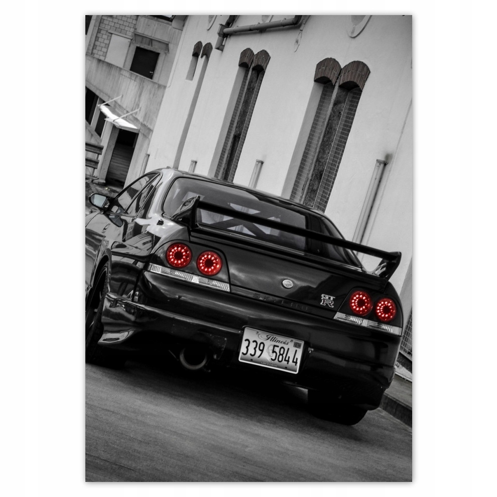 

Naklejki 70x100 Nissan Gtr